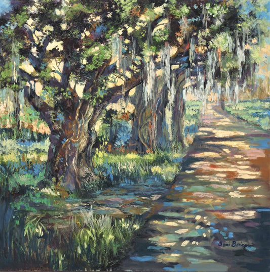 "Bayou Road" Art Print on Canvas